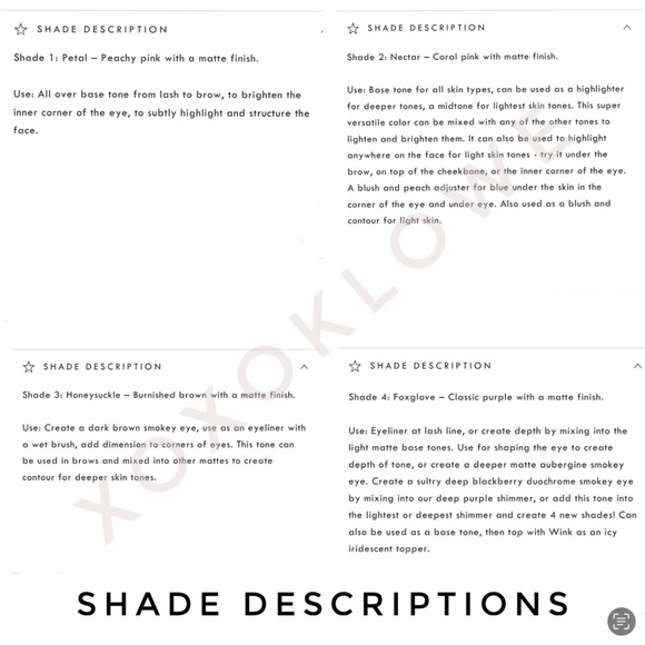 Viseart Paris Petit Pro Duex Eyeshadow Palette NIB - Picture 6 of 11